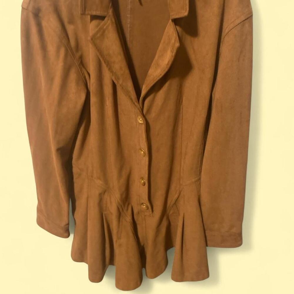 Free people brown suede jacket